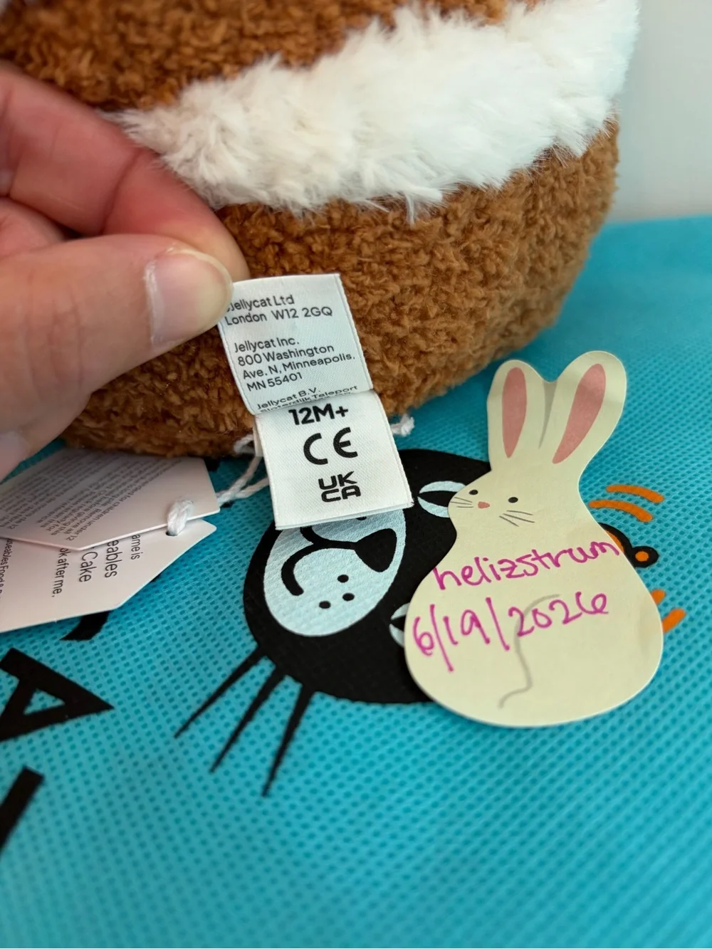 BNWT Jellycat Amusables Carrot Cake (OS)